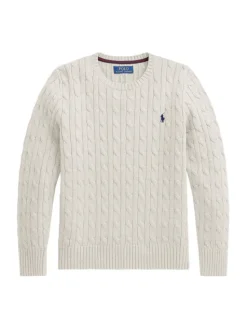 Polo Ralph Lauren Sweter 323702674024 Biały Regular Fit