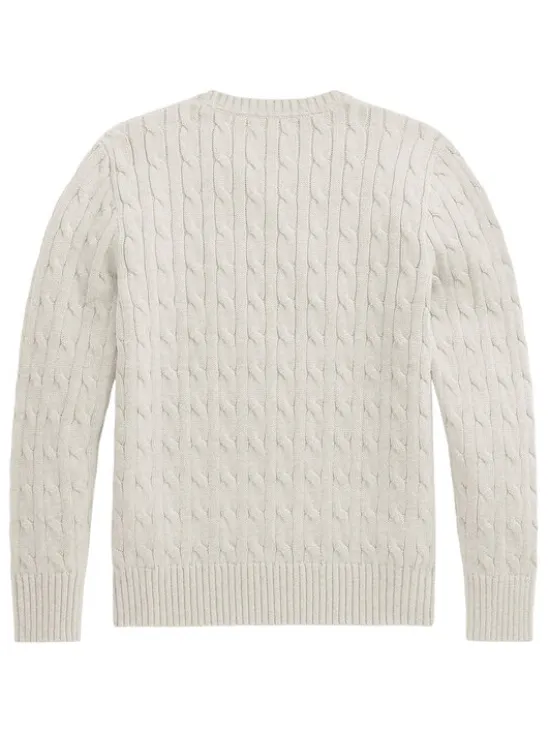 Polo Ralph Lauren Sweter 323702674024 Biały Regular Fit