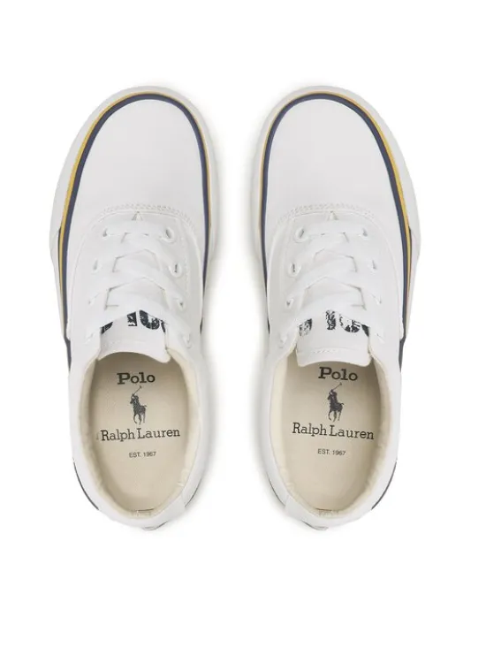 Polo Ralph Lauren Tenisówki Keatn 804888513001 Biały