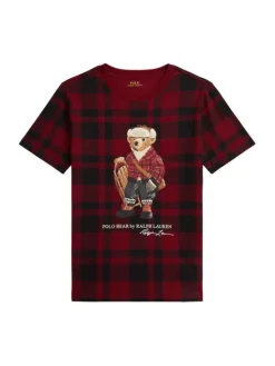 Polo Ralph Lauren T-Shirt 322981259001 Bordowy Regular Fit