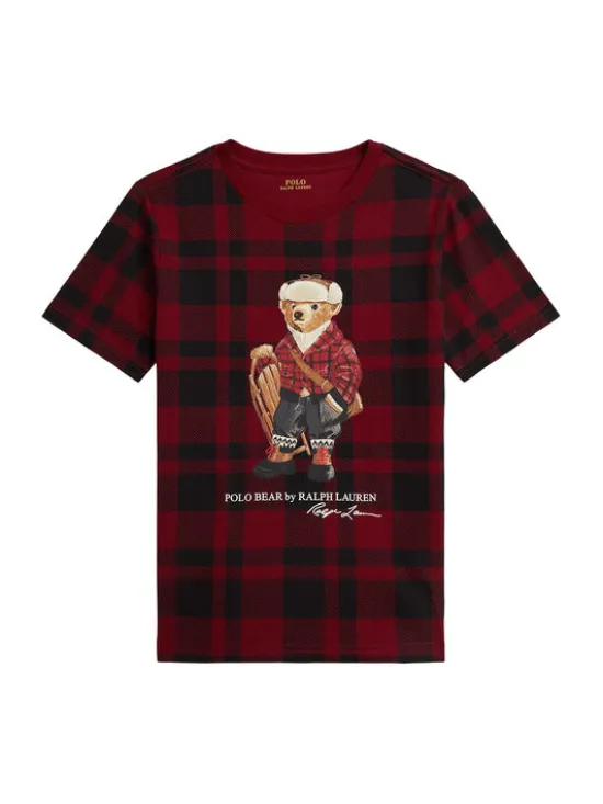 Polo Ralph Lauren T-Shirt 322981259001 Bordowy Regular Fit