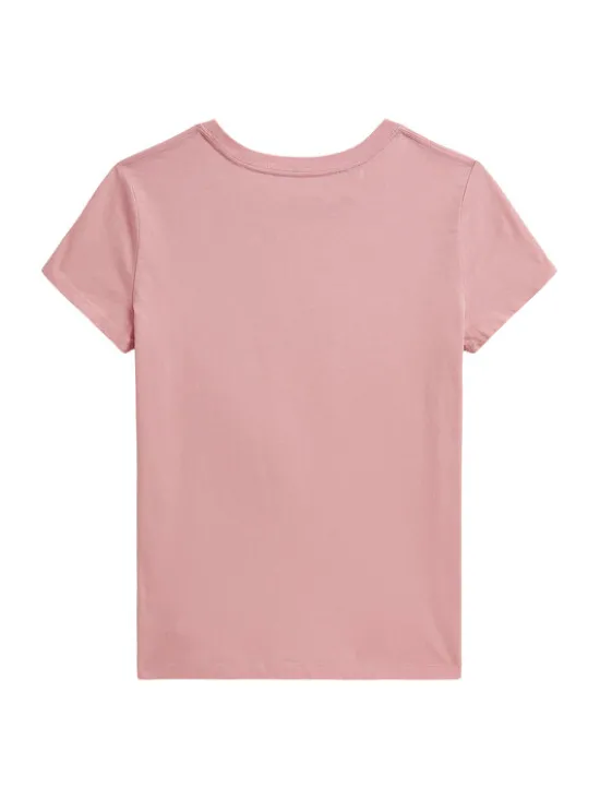 Polo Ralph Lauren T-Shirt 313B20033001 Różowy jasny Regular Fit