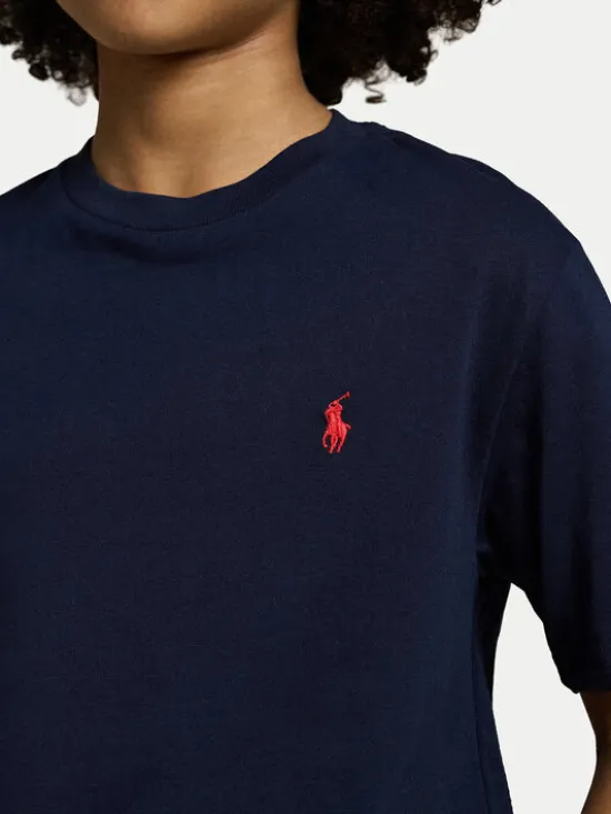 Polo Ralph Lauren T-Shirt 323832904037 Granatowy Regular Fit