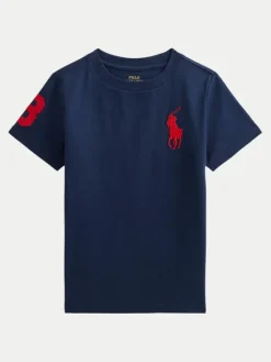 Polo Ralph Lauren T-Shirt 322832907039 Granatowy Regular Fit