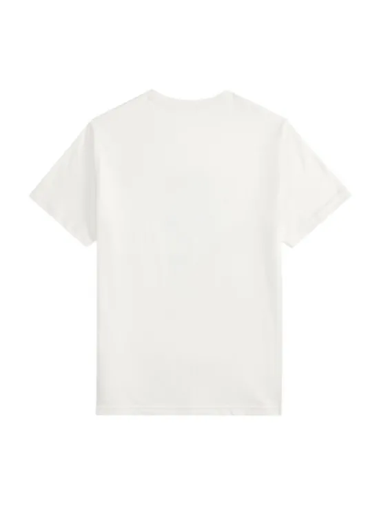Polo Ralph Lauren T-Shirt 323P00508001 Biały Regular Fit