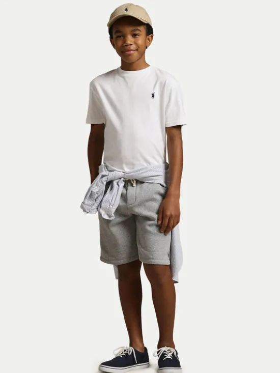 Polo Ralph Lauren T-Shirt Ss Cn 323832904035 Biały Regular Fit
