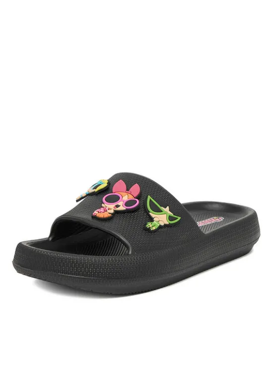 Powerpuff Girls Klapki CEO-CP90-SS26-323WBPPG Czarny