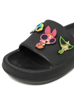 Powerpuff Girls Klapki CEO-CP90-SS26-323WBPPG Czarny