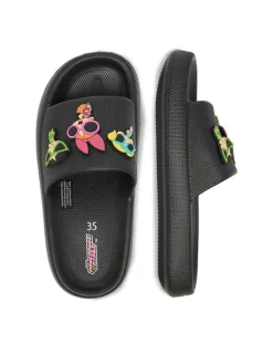 Powerpuff Girls Klapki CEO-CP90-SS26-323WBPPG Czarny