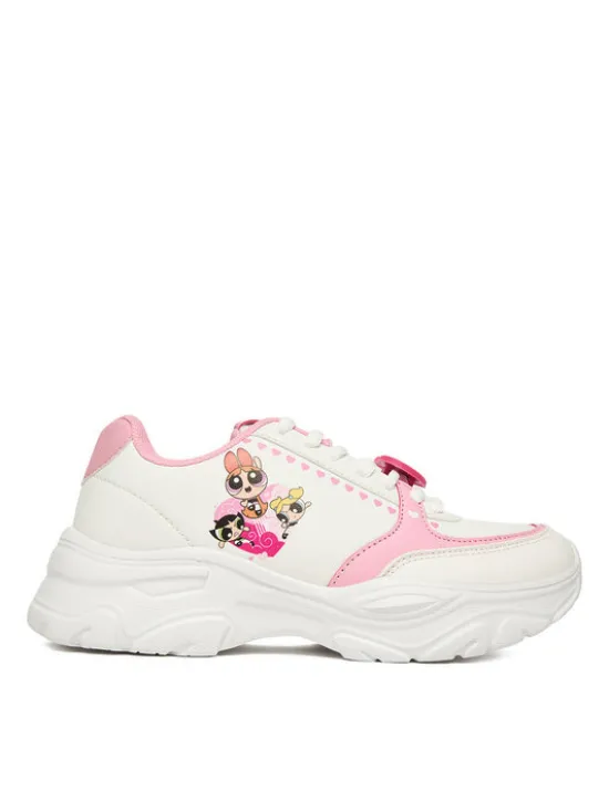 Powerpuff Girls Sneakersy CEO-BIC-SS26-227WBPPG Biały
