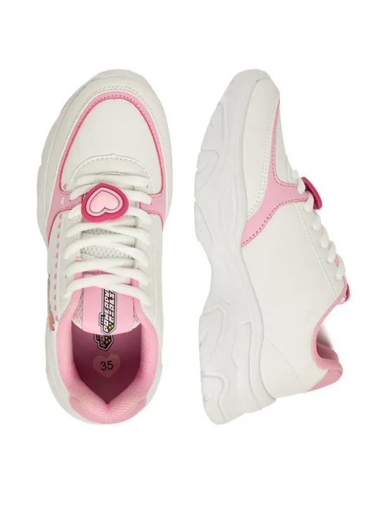 Powerpuff Girls Sneakersy CEO-BIC-SS26-227WBPPG Biały