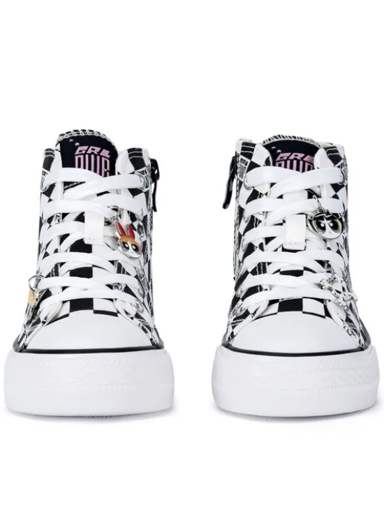Powerpuff Girls Trampki CEO-CS-AW25-330PPG Czarny