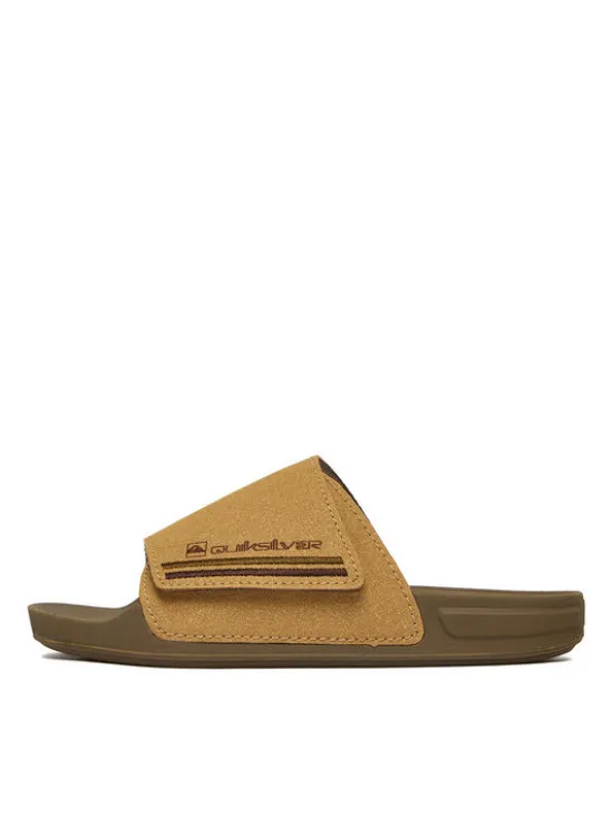 Quiksilver Klapki EO-POCHI SUEDE CQ10164YT Beżowy