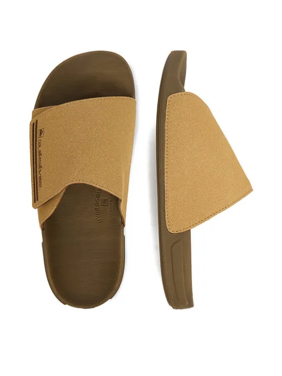 Quiksilver Klapki EO-POCHI SUEDE CQ10164BT Beżowy