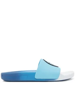 Quiksilver Klapki P4049524 Niebieski