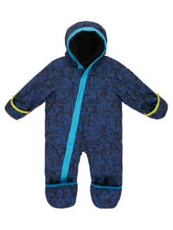 Quiksilver Kombinezon zimowy EQITS03012 Granatowy Regular Fit