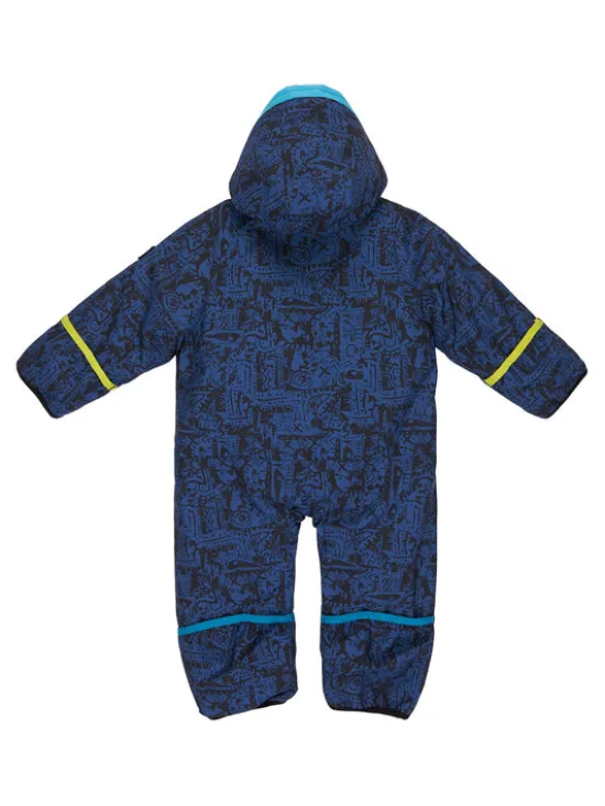 Quiksilver Kombinezon zimowy EQITS03012 Granatowy Regular Fit
