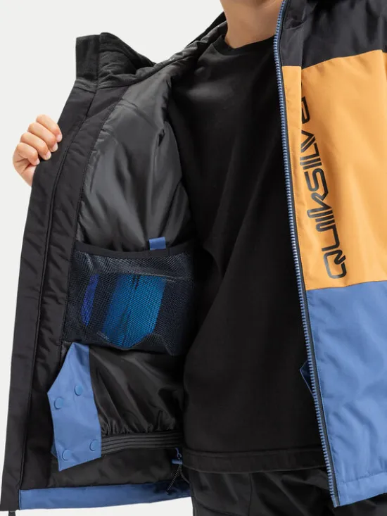 Quiksilver Kurtka snowboardowa Side Hit Block EQBTJ03218 Kolorowy Regular Fit