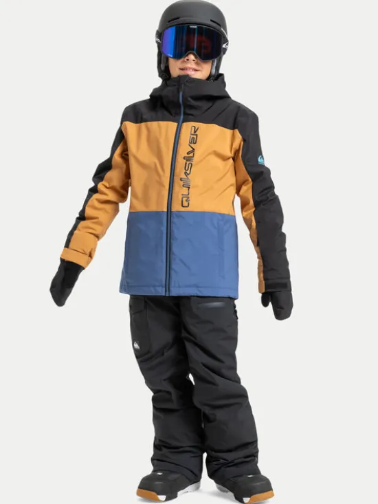 Quiksilver Kurtka snowboardowa Side Hit Block EQBTJ03218 Kolorowy Regular Fit