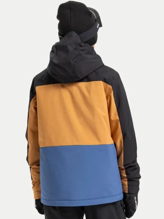 Quiksilver Kurtka snowboardowa Side Hit Block EQBTJ03218 Kolorowy Regular Fit