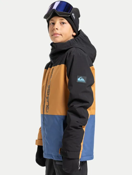 Quiksilver Kurtka snowboardowa Side Hit Block EQBTJ03218 Kolorowy Regular Fit
