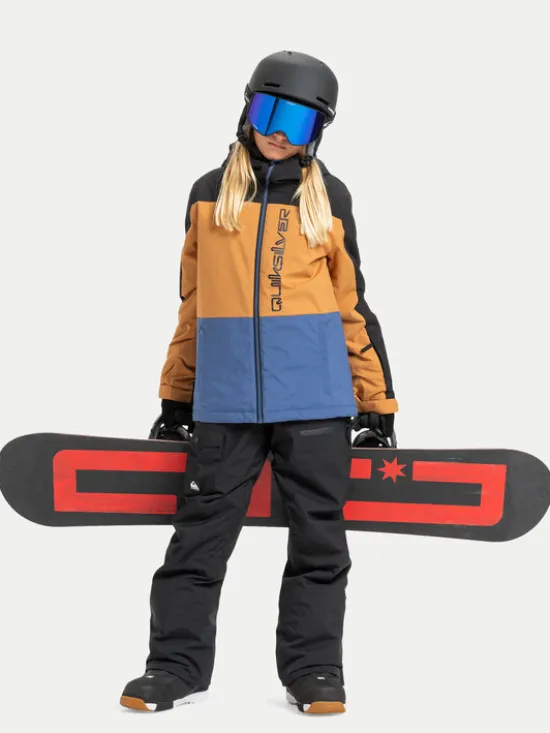 Quiksilver Kurtka snowboardowa Side Hit Block EQBTJ03218 Kolorowy Regular Fit