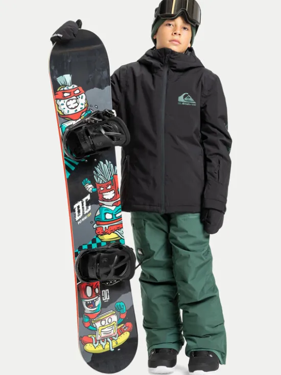 Quiksilver Kurtka snowboardowa Mission EQBTJ03230 Czarny Regular Fit