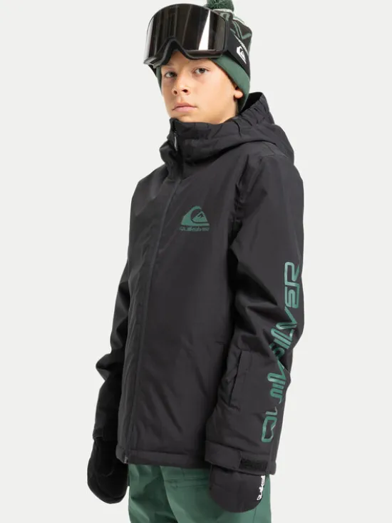 Quiksilver Kurtka snowboardowa Mission EQBTJ03230 Czarny Regular Fit