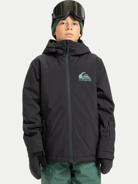 Quiksilver Kurtka snowboardowa Mission EQBTJ03230 Czarny Regular Fit