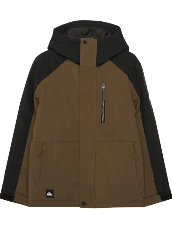 Quiksilver Kurtka snowboardowa Mission EQBTJ03180 Brązowy Regular Fit