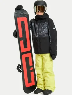 Quiksilver Kurtka snowboardowa Side Hit EQBTJ03220 Czarny Regular Fit