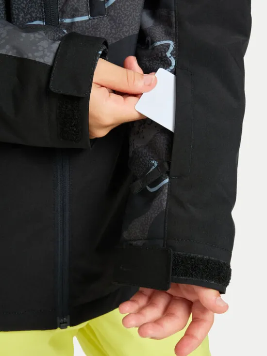 Quiksilver Kurtka snowboardowa Side Hit EQBTJ03220 Czarny Regular Fit