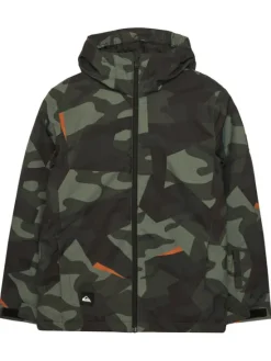Quiksilver Kurtka snowboardowa Mission EQBTJ03199 Zielony Regular Fit