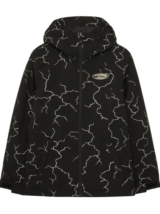 Quiksilver Kurtka snowboardowa High In The Hood EQBTJ03209 Czarny Regular Fit