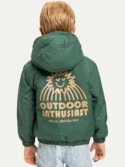 Quiksilver Kurtka zimowa Reversible All Seas EQKJK03129 Zielony Regular Fit