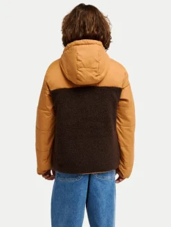 Quiksilver Kurtka zimowa Scaly Reversible EQBJK03347 Pomarańczowy Regular Fit