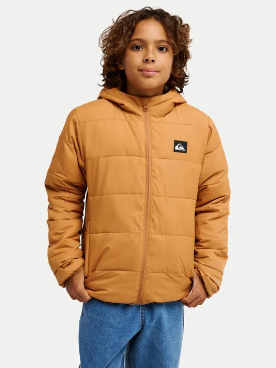 Quiksilver Kurtka zimowa Scaly Reversible EQBJK03347 Pomarańczowy Regular Fit