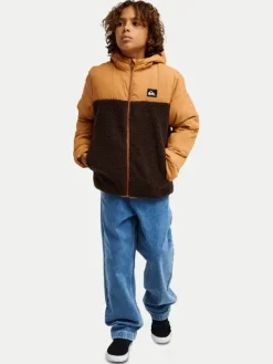 Quiksilver Kurtka zimowa Scaly Reversible EQBJK03347 Pomarańczowy Regular Fit