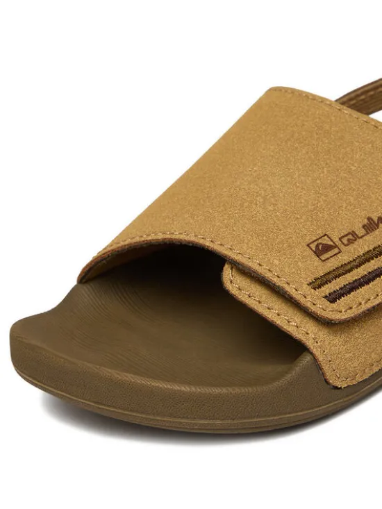 Quiksilver Sandały EO-POCHI SUEDE CQ10164TT Beżowy