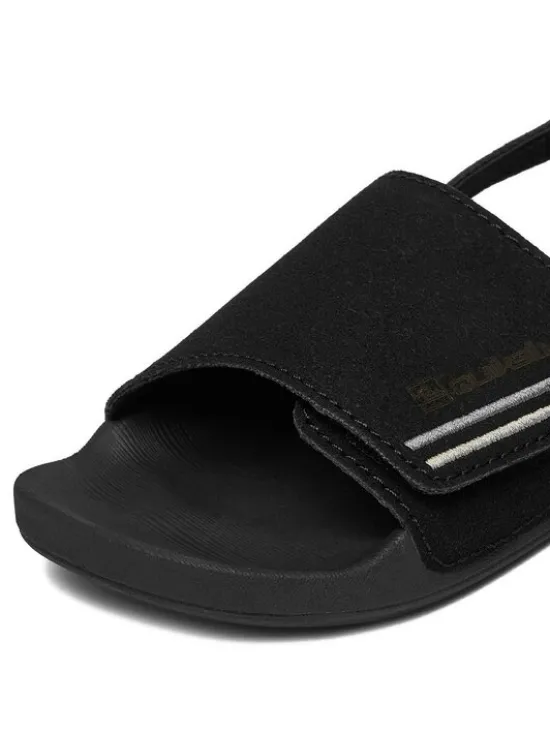Quiksilver Sandały EO-POCHI SUEDE CQ10164TB Czarny