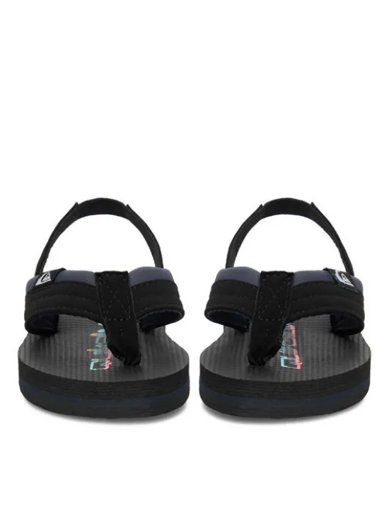 Quiksilver Sandały EO-QUILTED DUNE CQ10050TVZV Czarny