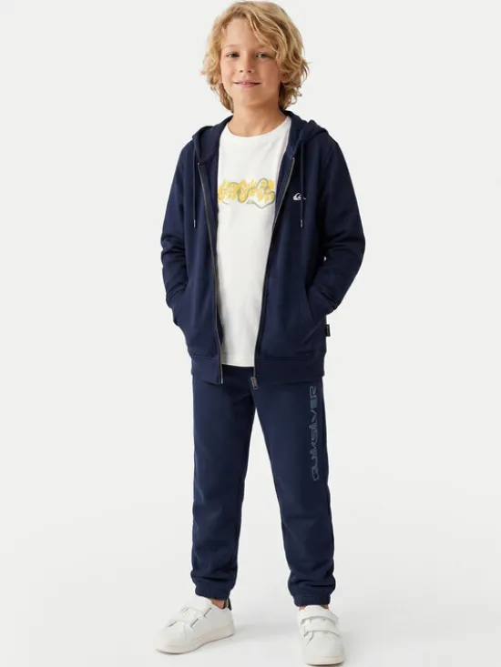 Quiksilver T-Shirt Ev Bloomsday EQKZT03570 Biały Regular Fit