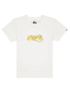 Quiksilver T-Shirt Ev Bloomsday EQKZT03570 Biały Regular Fit