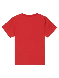 Quiksilver T-Shirt Ev Gotam Foam EQKZT03568 Czerwony Regular Fit