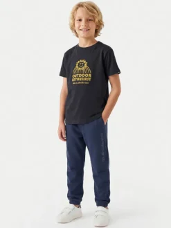 Quiksilver T-Shirt Ev Spot On EQKZT03571 Granatowy Regular Fit