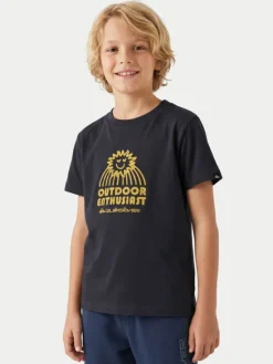 Quiksilver T-Shirt Ev Spot On EQKZT03571 Granatowy Regular Fit