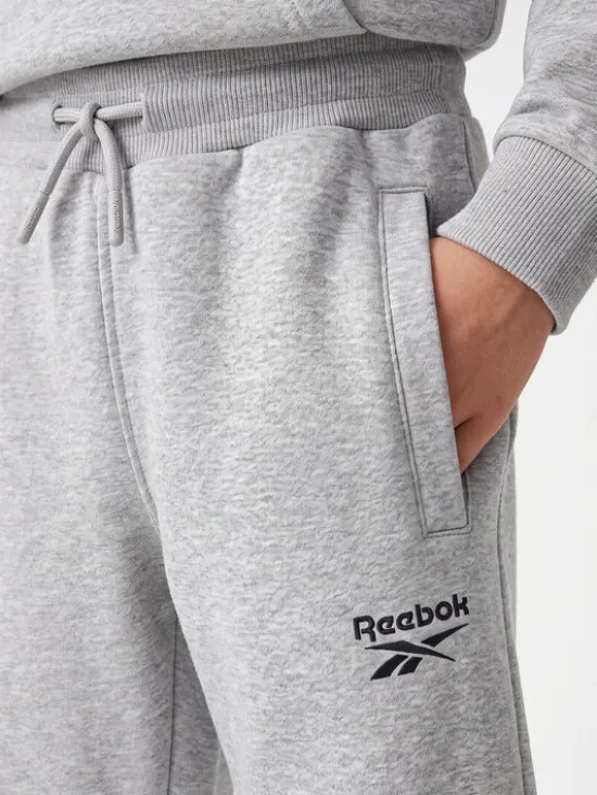 Reebok Komplet dresowy RK95228CCB Szary Regular Fit