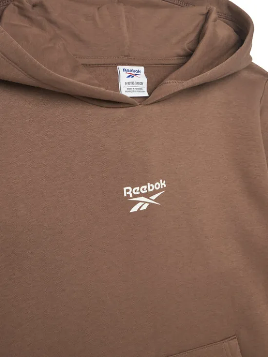 Reebok Komplet dresowy RK95228CCB Brązowy Regular Fit