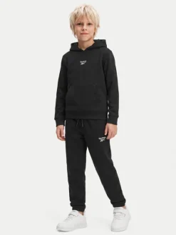 Reebok Komplet dresowy RK95228CCB Czarny Regular Fit