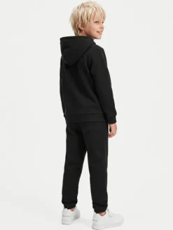 Reebok Komplet dresowy RK95228CCB Czarny Regular Fit